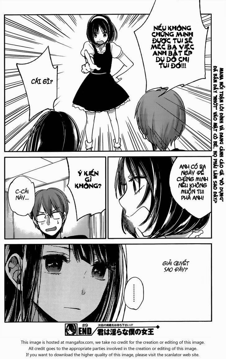 Kimi wa Midara na Boku no Joou: Chapter 9