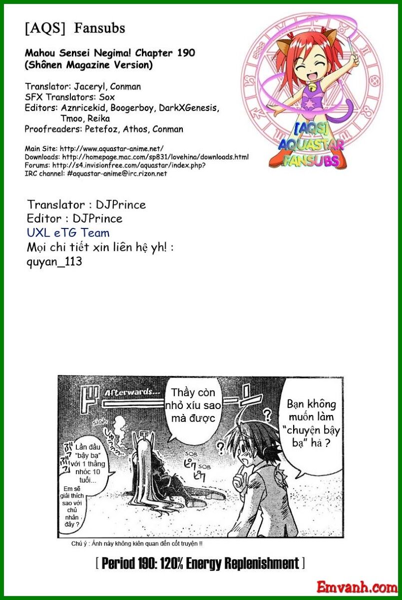 Bậc Thầy Ma Pháp: Chapter 190