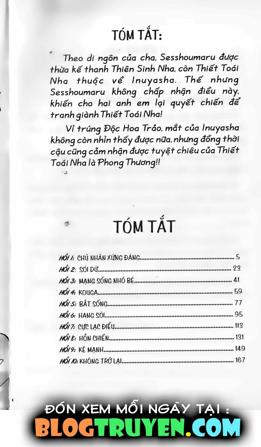 Khuyển Dạ Xoa Bản đẹp: Chapter 14.1