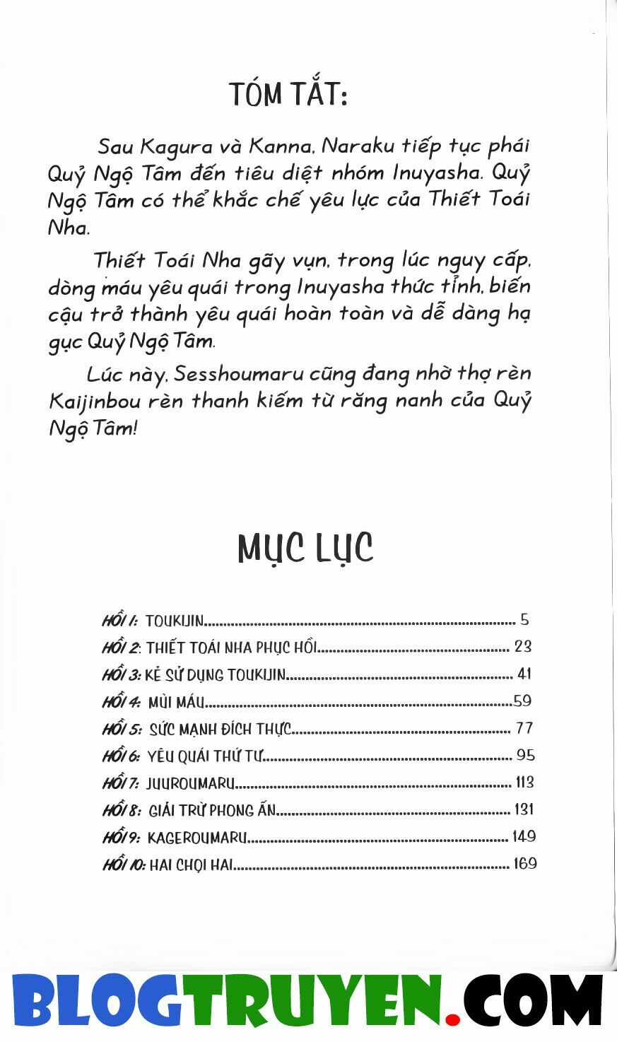 Khuyển Dạ Xoa Bản đẹp: Chapter 17.1