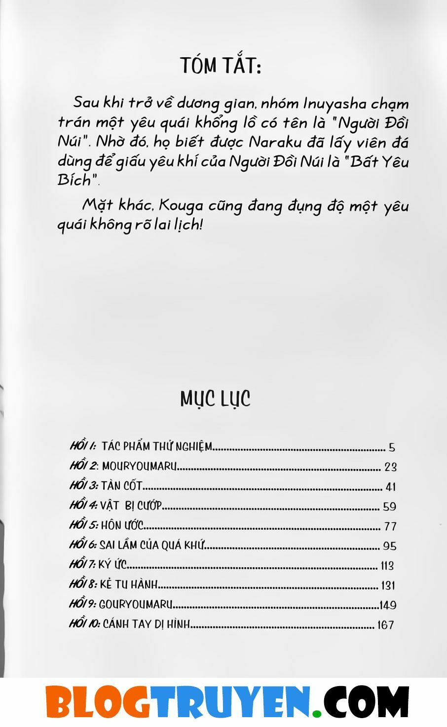 Khuyển Dạ Xoa Bản đẹp: Chapter 35.1