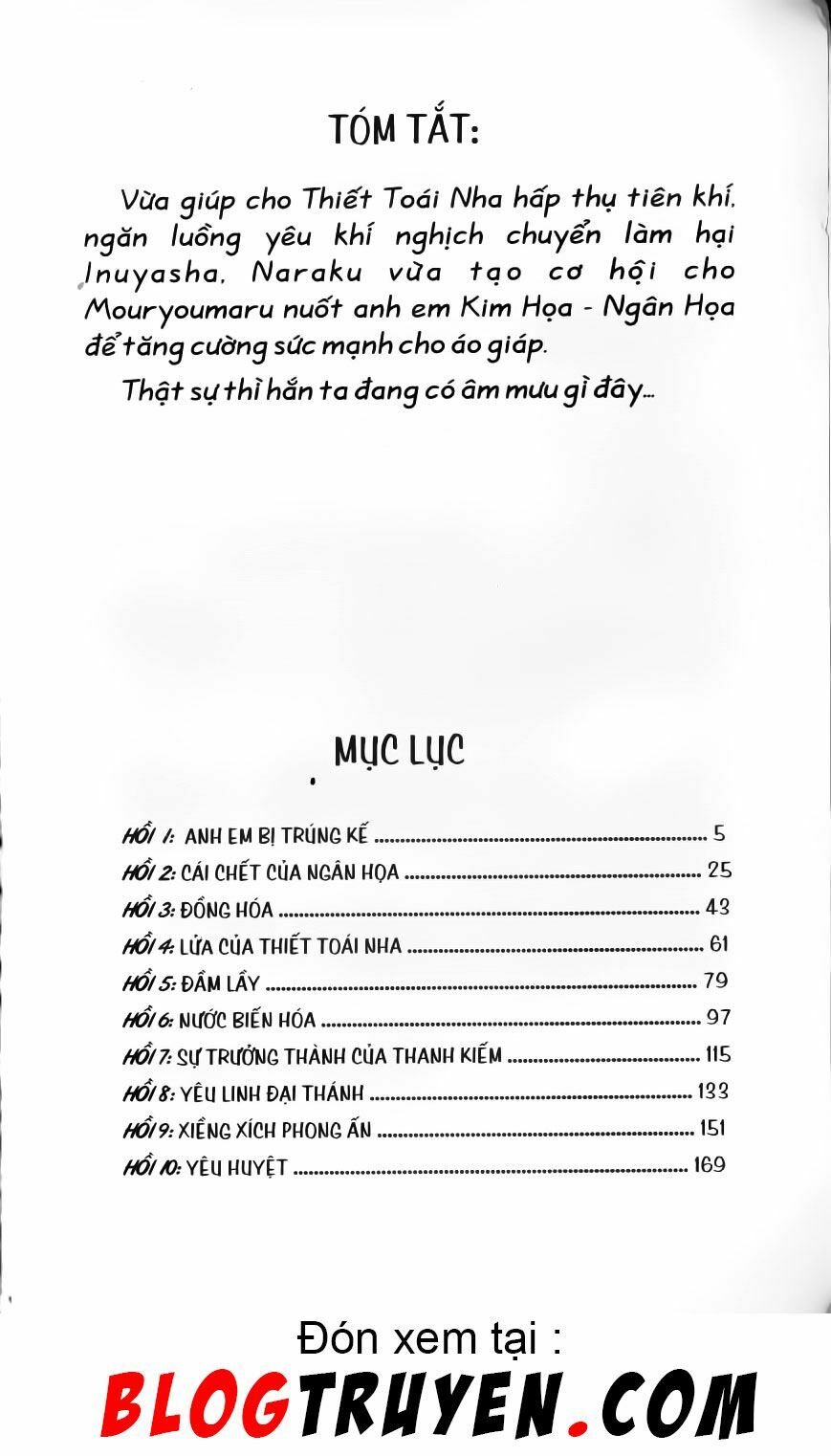 Khuyển Dạ Xoa Bản đẹp: Chapter 43.1