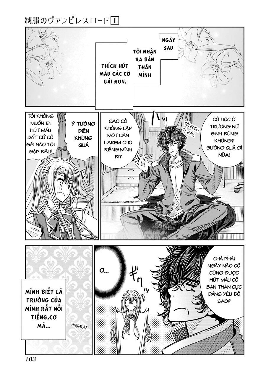 Seifuku no Vampiress Lord: Chapter 4