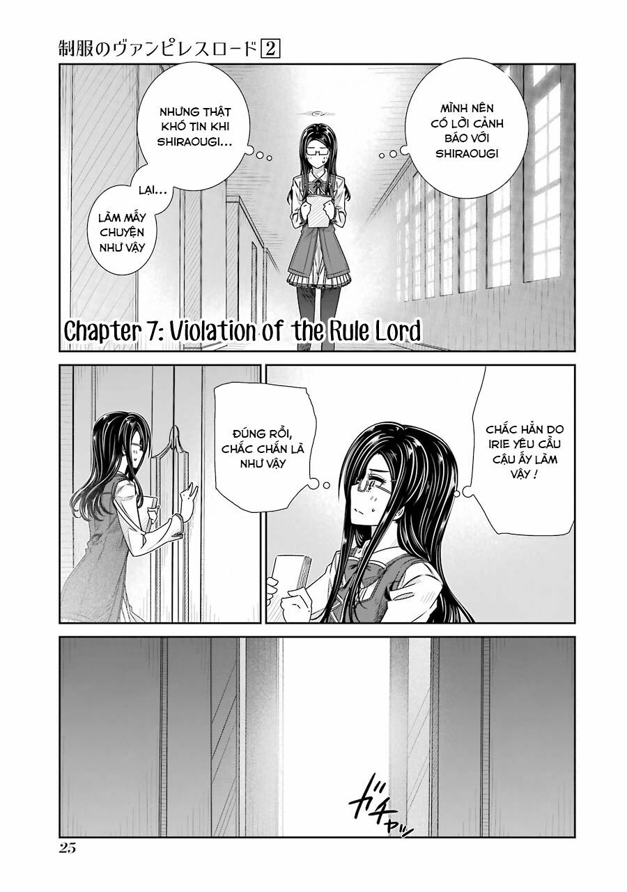 Seifuku no Vampiress Lord: Chapter 7