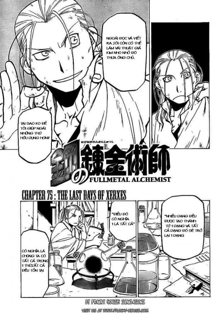 Giả Kim Thuật: Chapter 75