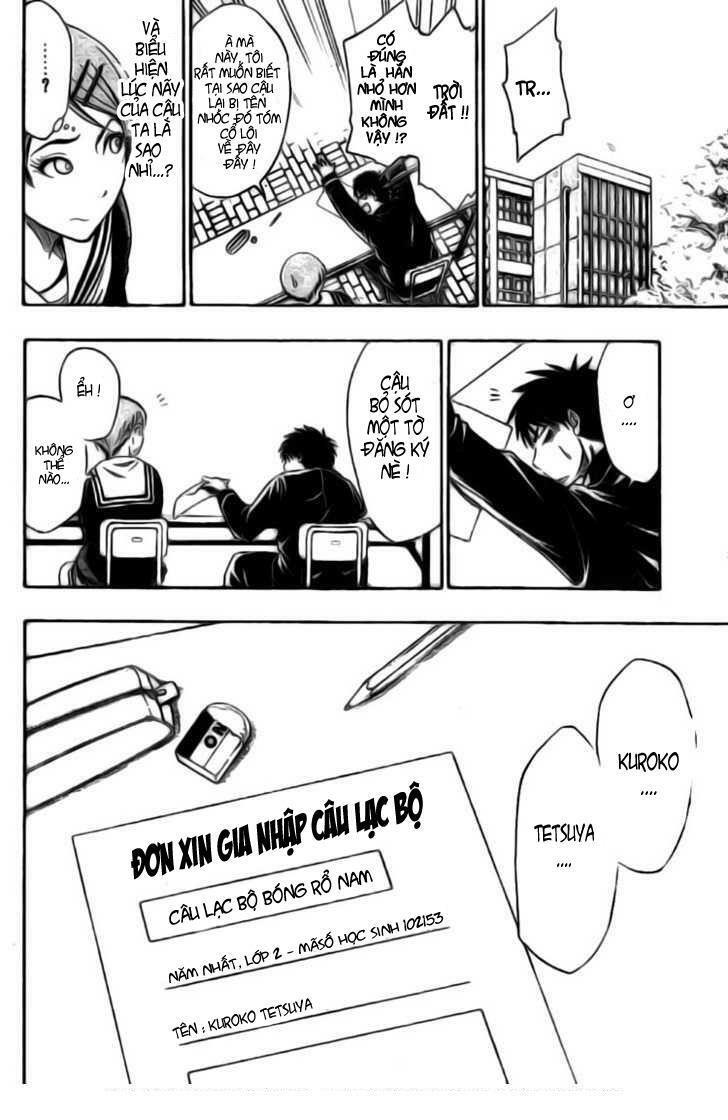 Vua bóng rổ Kuroko: Chapter 1