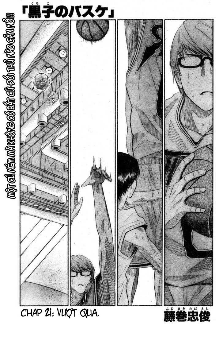 Vua bóng rổ Kuroko: Chapter 21