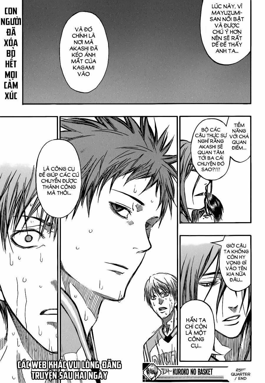 Vua bóng rổ Kuroko: Chapter 251