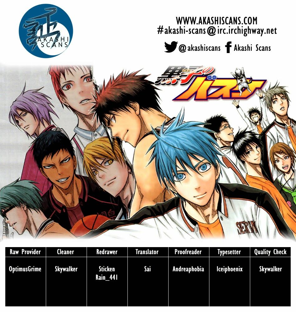 Vua bóng rổ Kuroko: Chapter 267