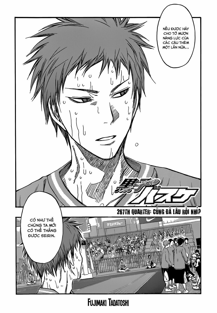 Vua bóng rổ Kuroko: Chapter 267