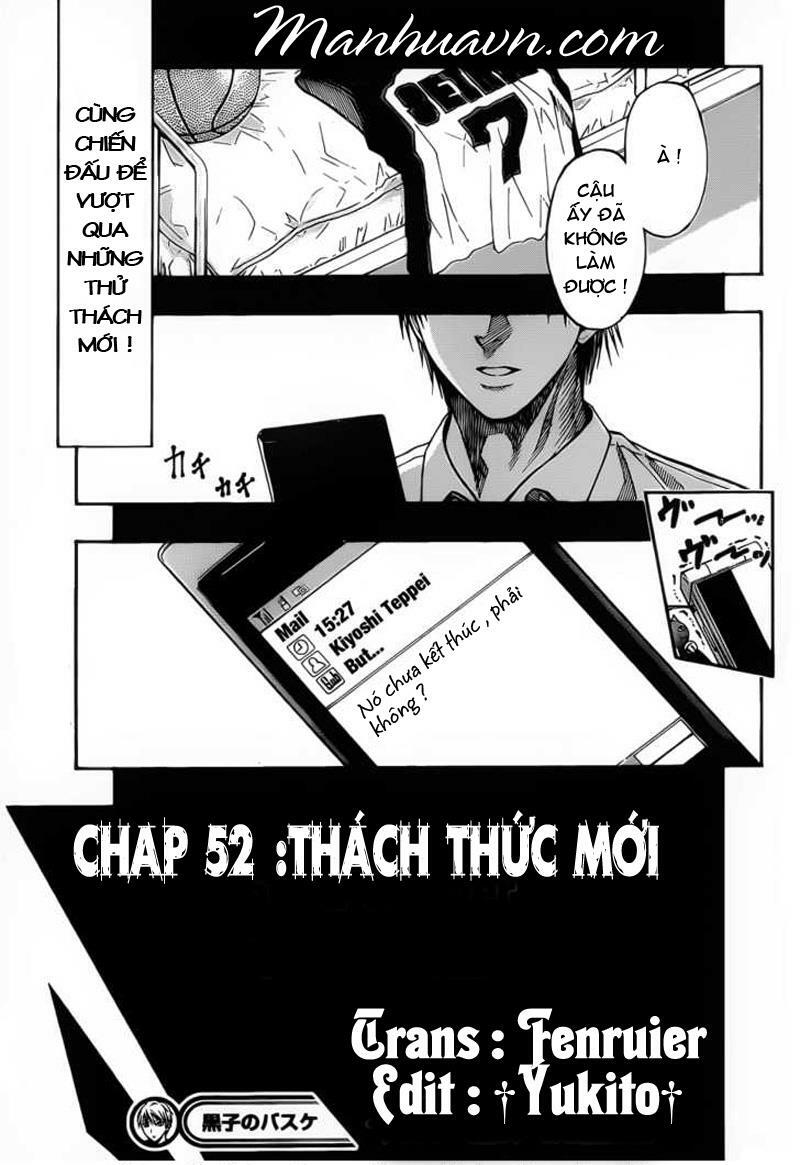 Vua bóng rổ Kuroko: Chapter 52