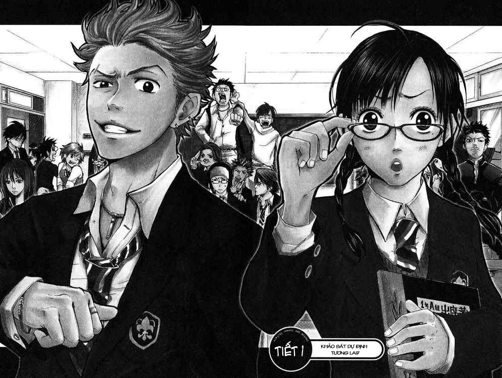 Yankee-kun to Megane-chan - Nhóc Quậy Và Nhỏ 4 Mắt: Chapter 1
