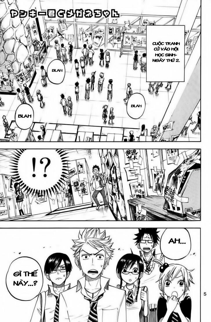 Yankee-kun to Megane-chan - Nhóc Quậy Và Nhỏ 4 Mắt: Chapter 101