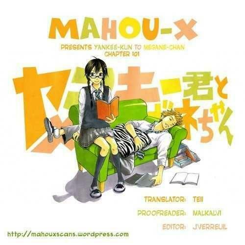 Yankee-kun to Megane-chan - Nhóc Quậy Và Nhỏ 4 Mắt: Chapter 101