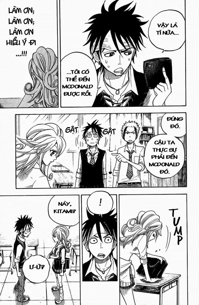 Yankee-kun to Megane-chan - Nhóc Quậy Và Nhỏ 4 Mắt: Chapter 109.5: - Cậu ta đến Mcdonald thật đó