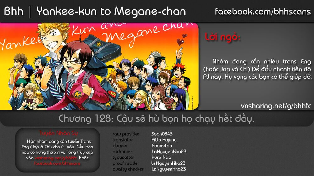 Yankee-kun to Megane-chan - Nhóc Quậy Và Nhỏ 4 Mắt: Chapter 128