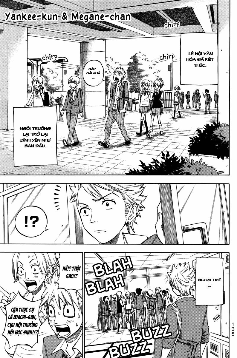 Yankee-kun to Megane-chan - Nhóc Quậy Và Nhỏ 4 Mắt: Chapter 135