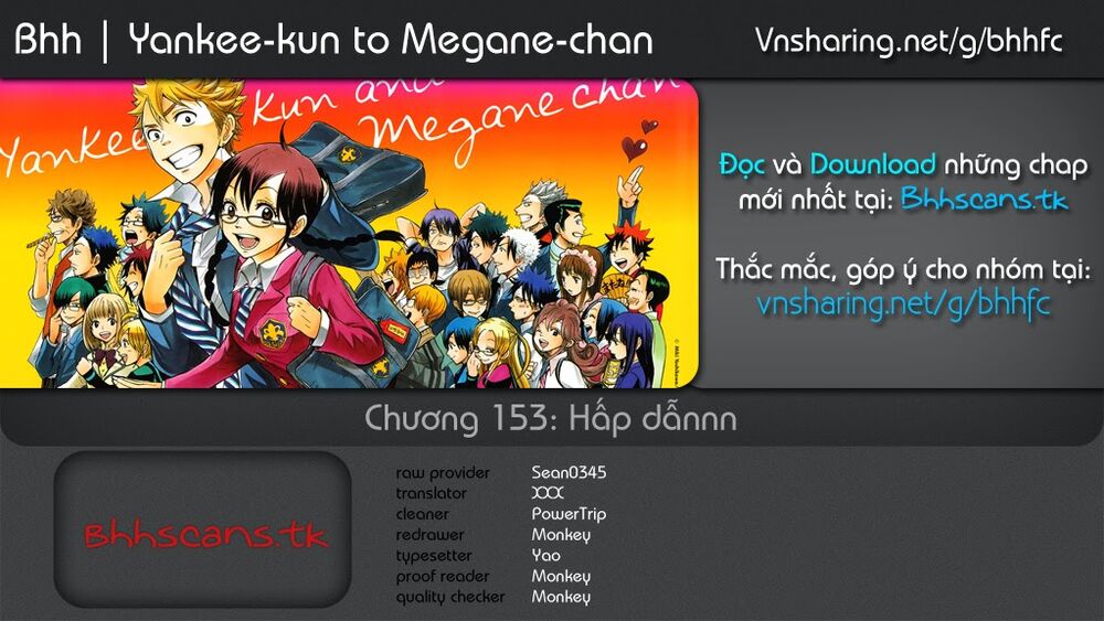 Yankee-kun to Megane-chan - Nhóc Quậy Và Nhỏ 4 Mắt: Chapter 153