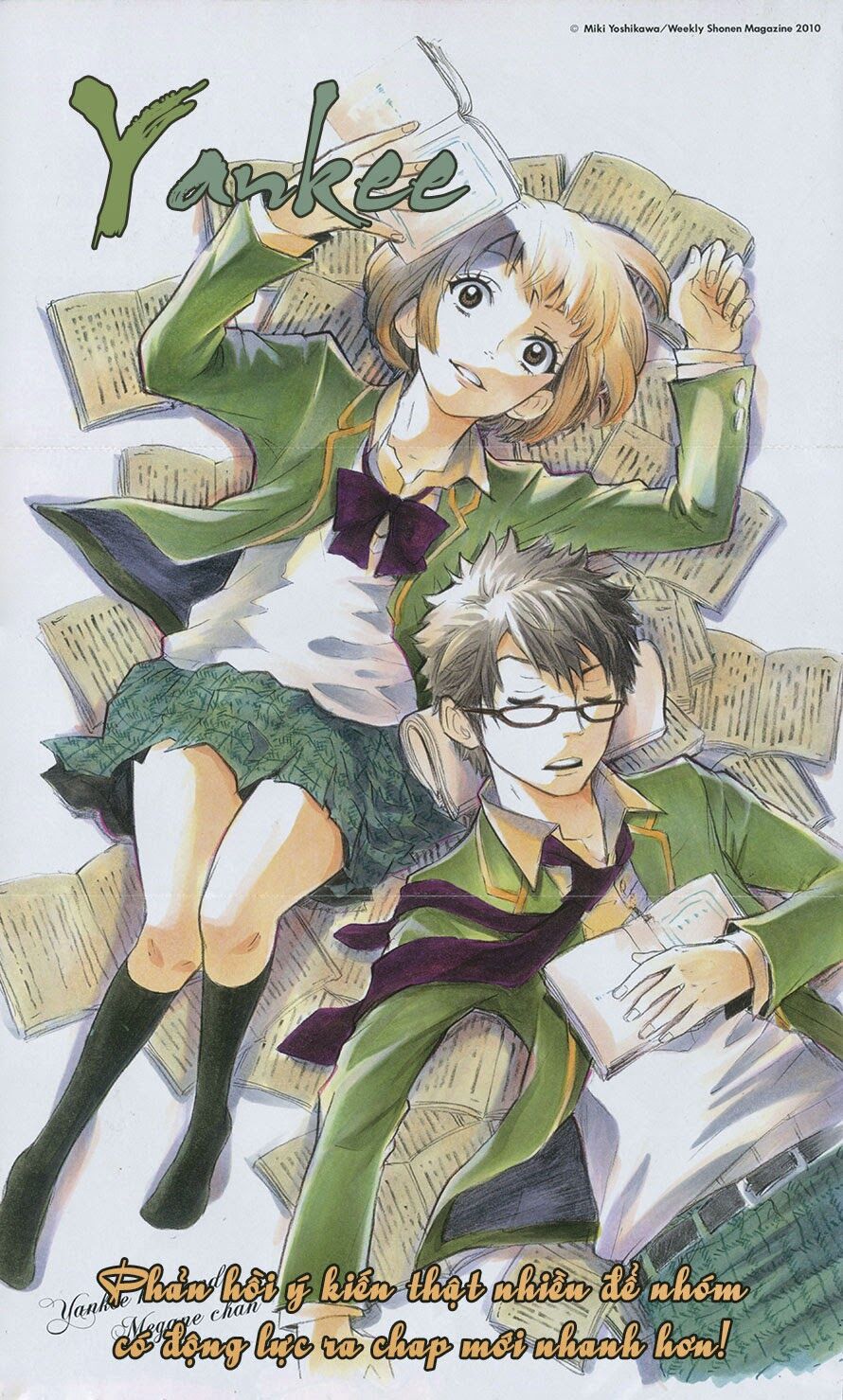 Yankee-kun to Megane-chan - Nhóc Quậy Và Nhỏ 4 Mắt: Chapter 169