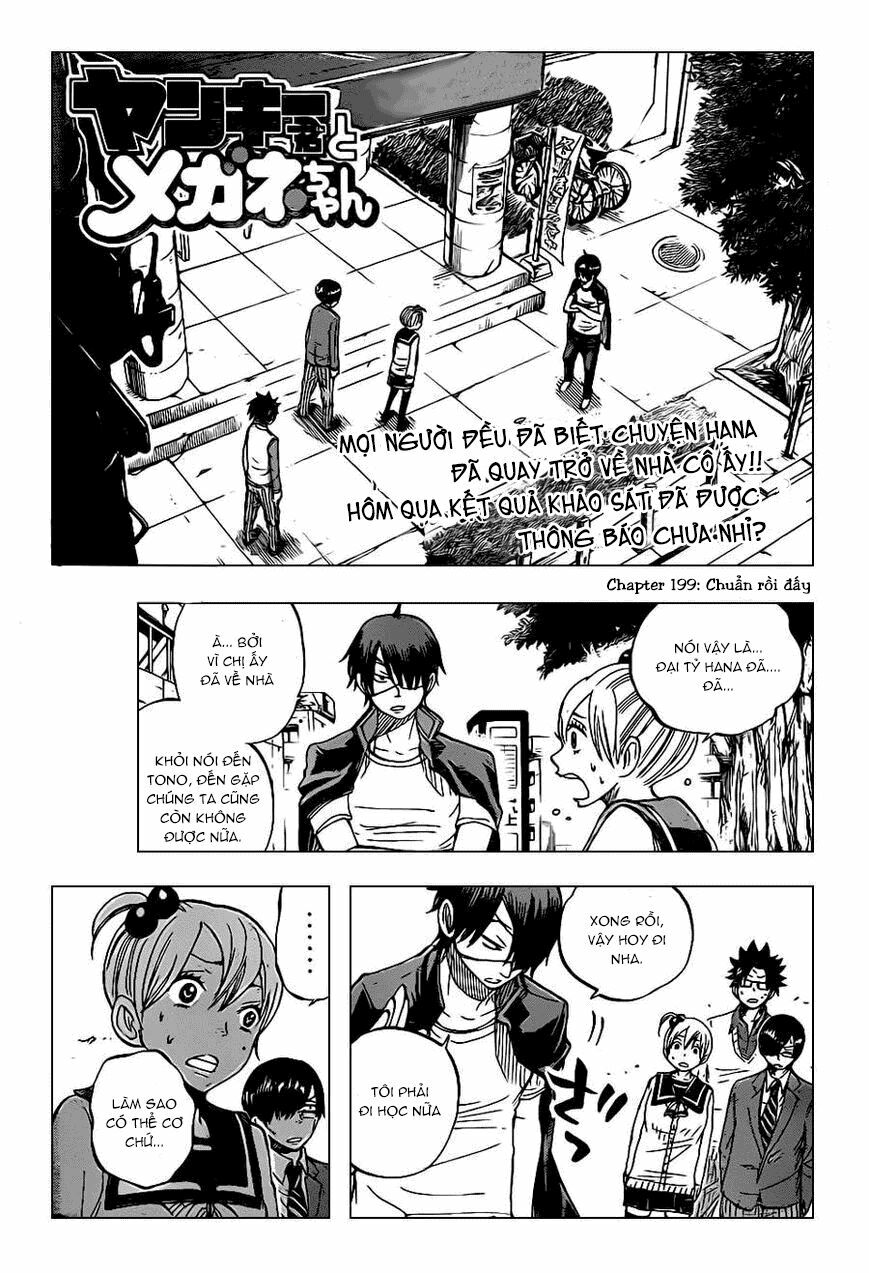 Yankee-kun to Megane-chan - Nhóc Quậy Và Nhỏ 4 Mắt: Chapter 199