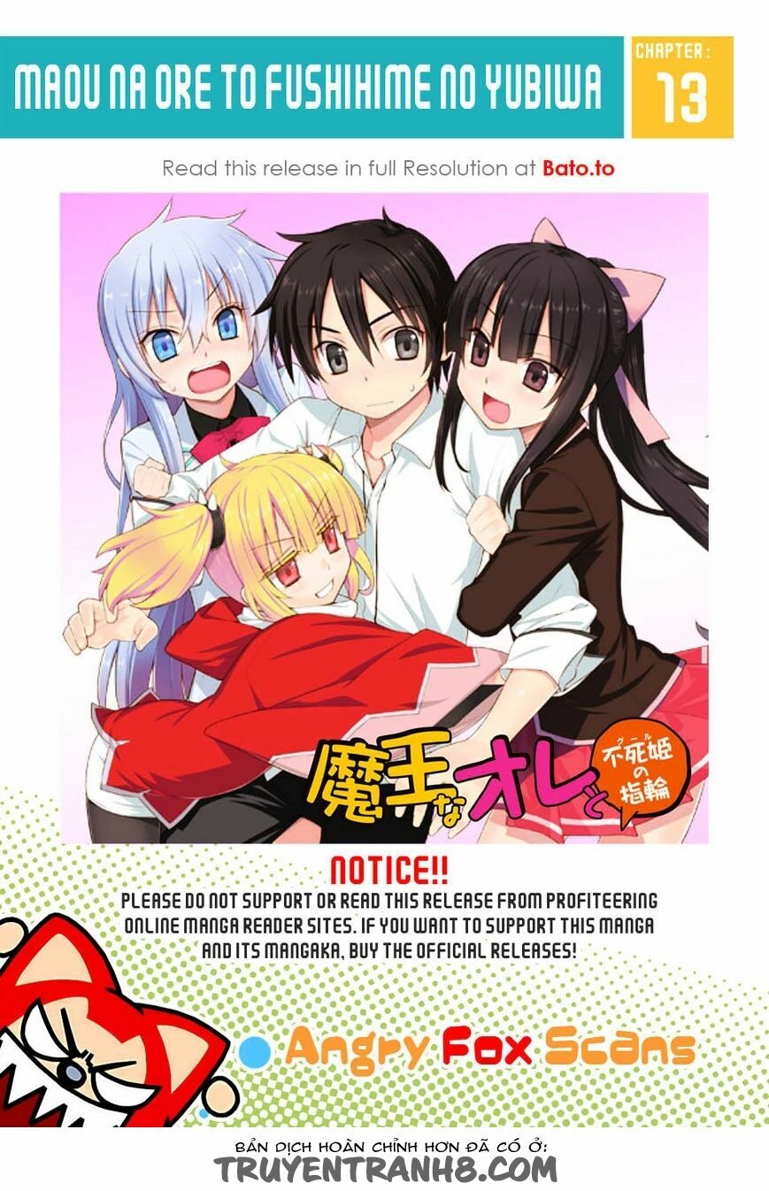 Maou na Ore to Fushihime no Yubiwa: Chapter 13