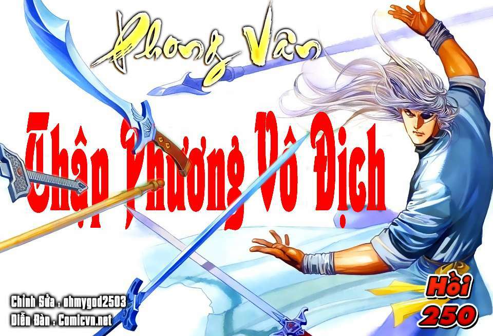 Phong Vân: Chapter 250