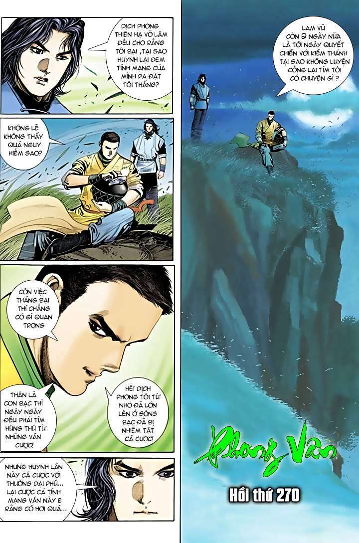 Phong Vân: Chapter 270