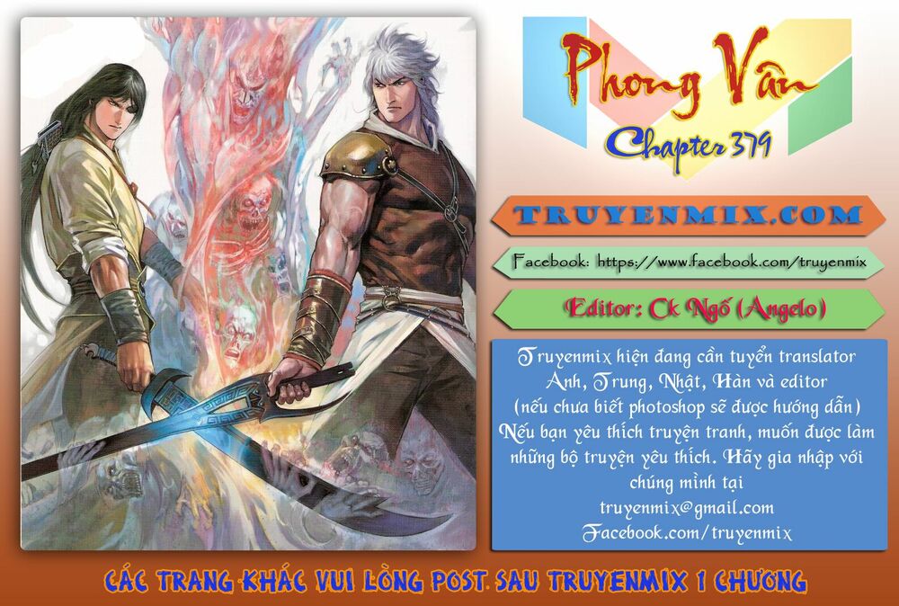 Phong Vân: Chapter 379