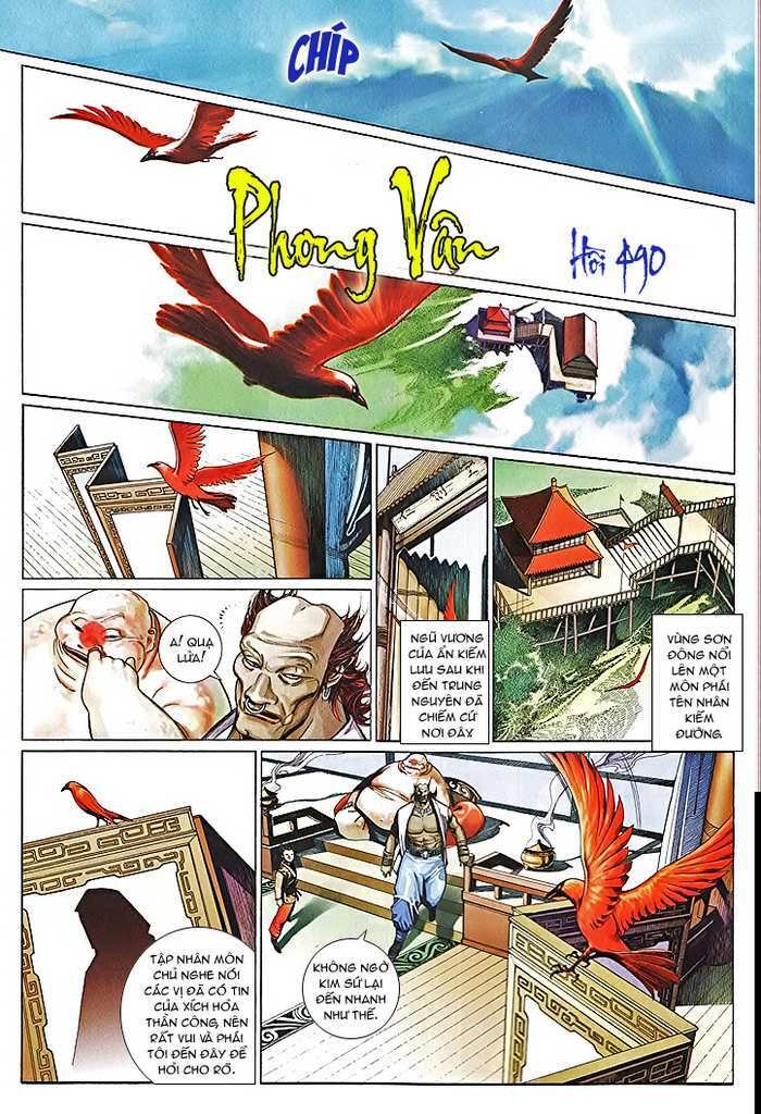 Phong Vân: Chapter 490