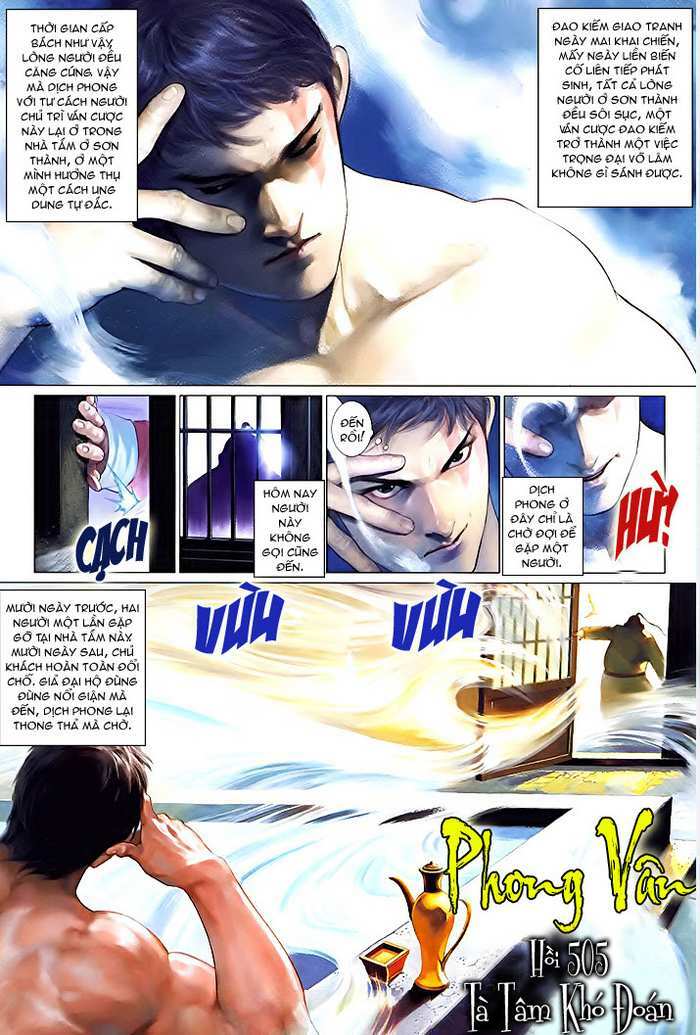 Phong Vân: Chapter 505