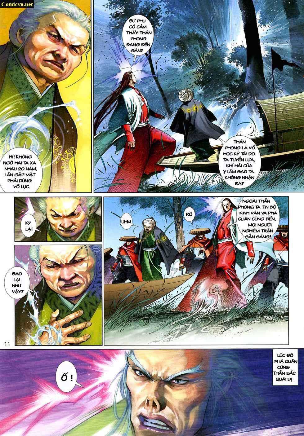 Phong Vân: Chapter 521