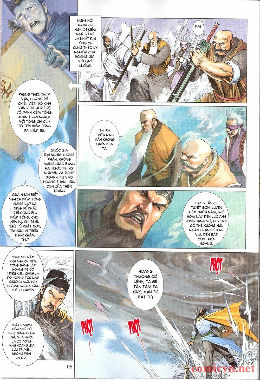 Phong Vân: Chapter 541
