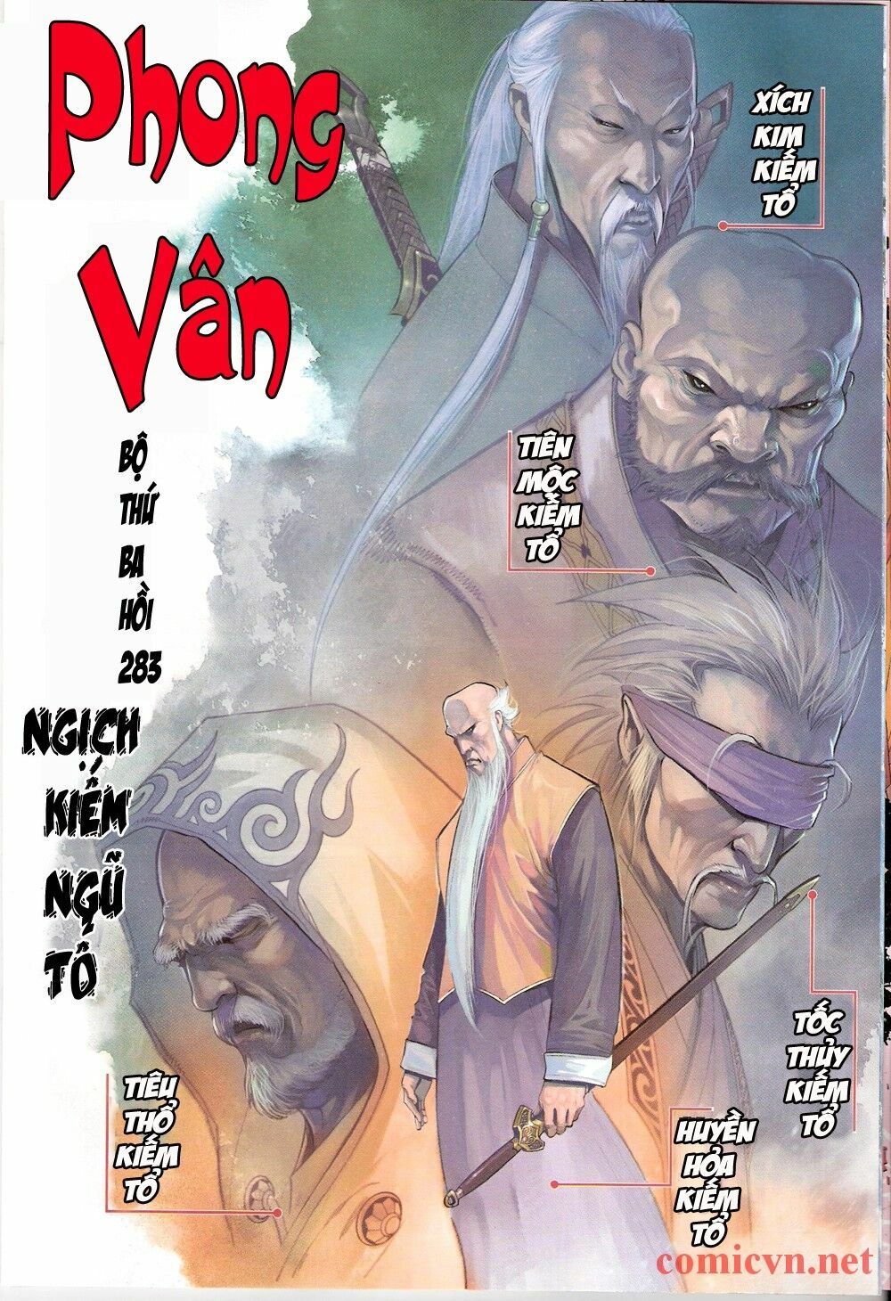 Phong Vân: Chapter 541