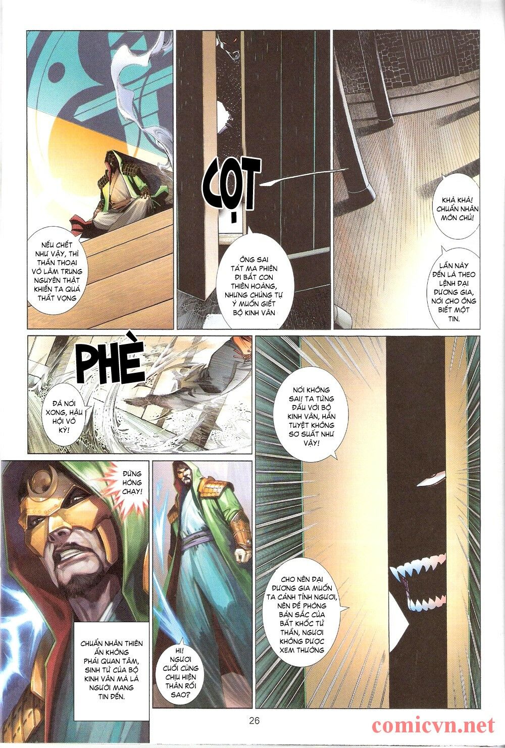 Phong Vân: Chapter 544