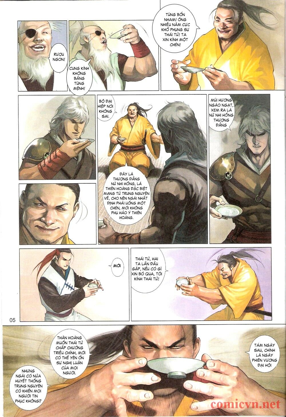 Phong Vân: Chapter 544