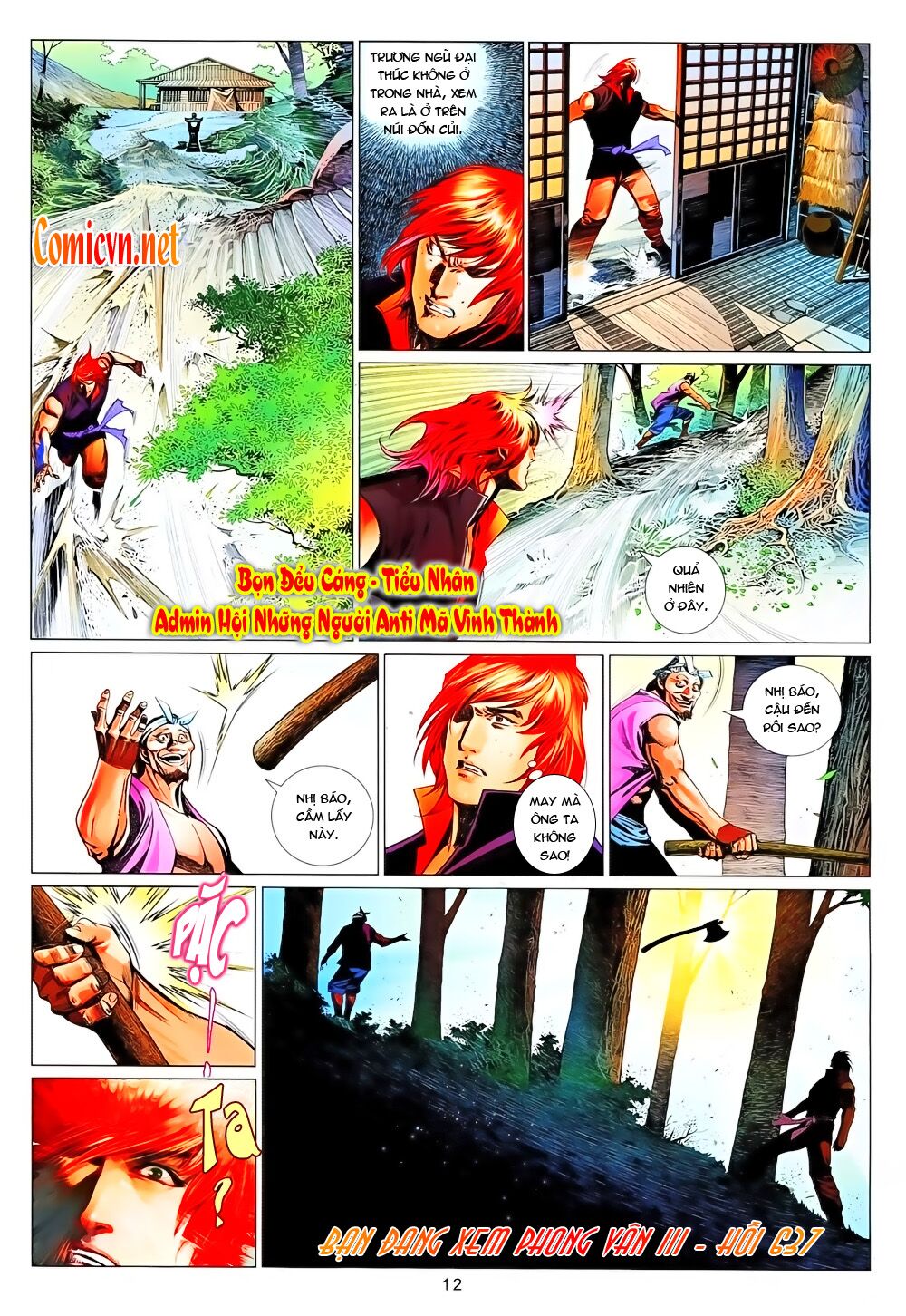 Phong Vân: Chapter 637
