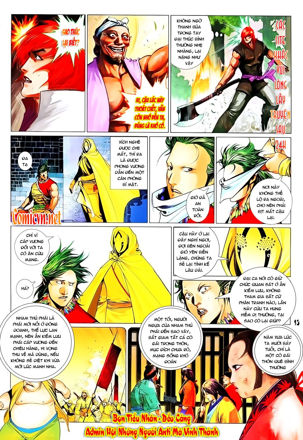 Phong Vân: Chapter 637