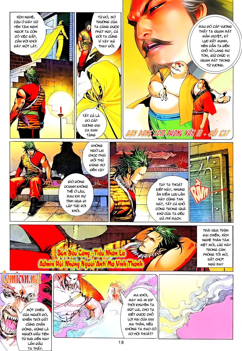 Phong Vân: Chapter 637
