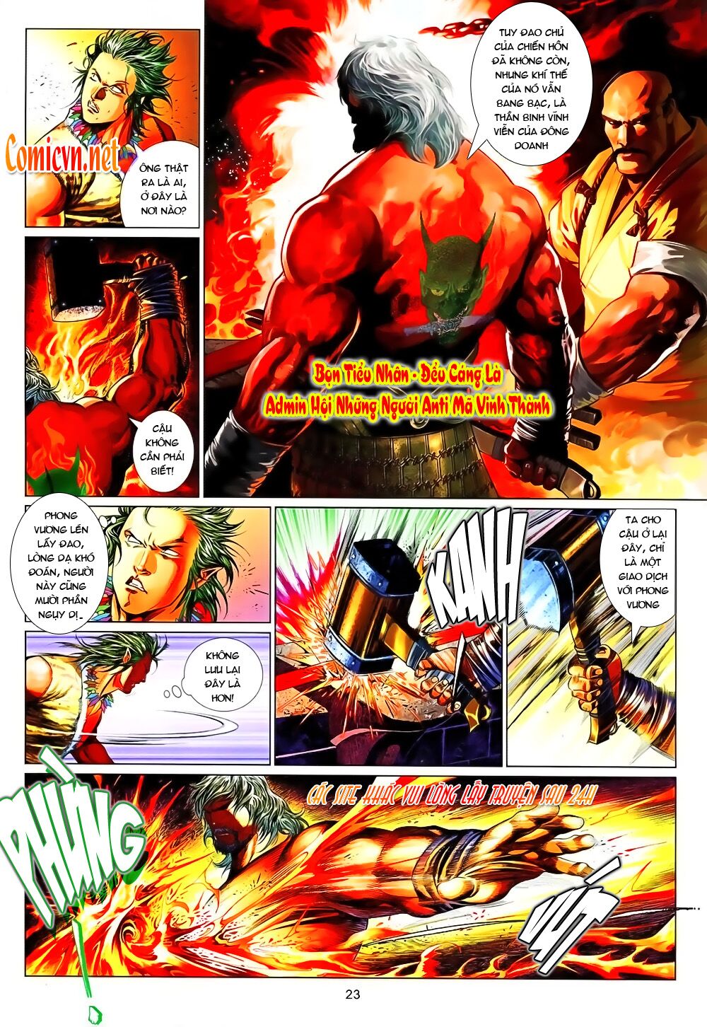 Phong Vân: Chapter 637