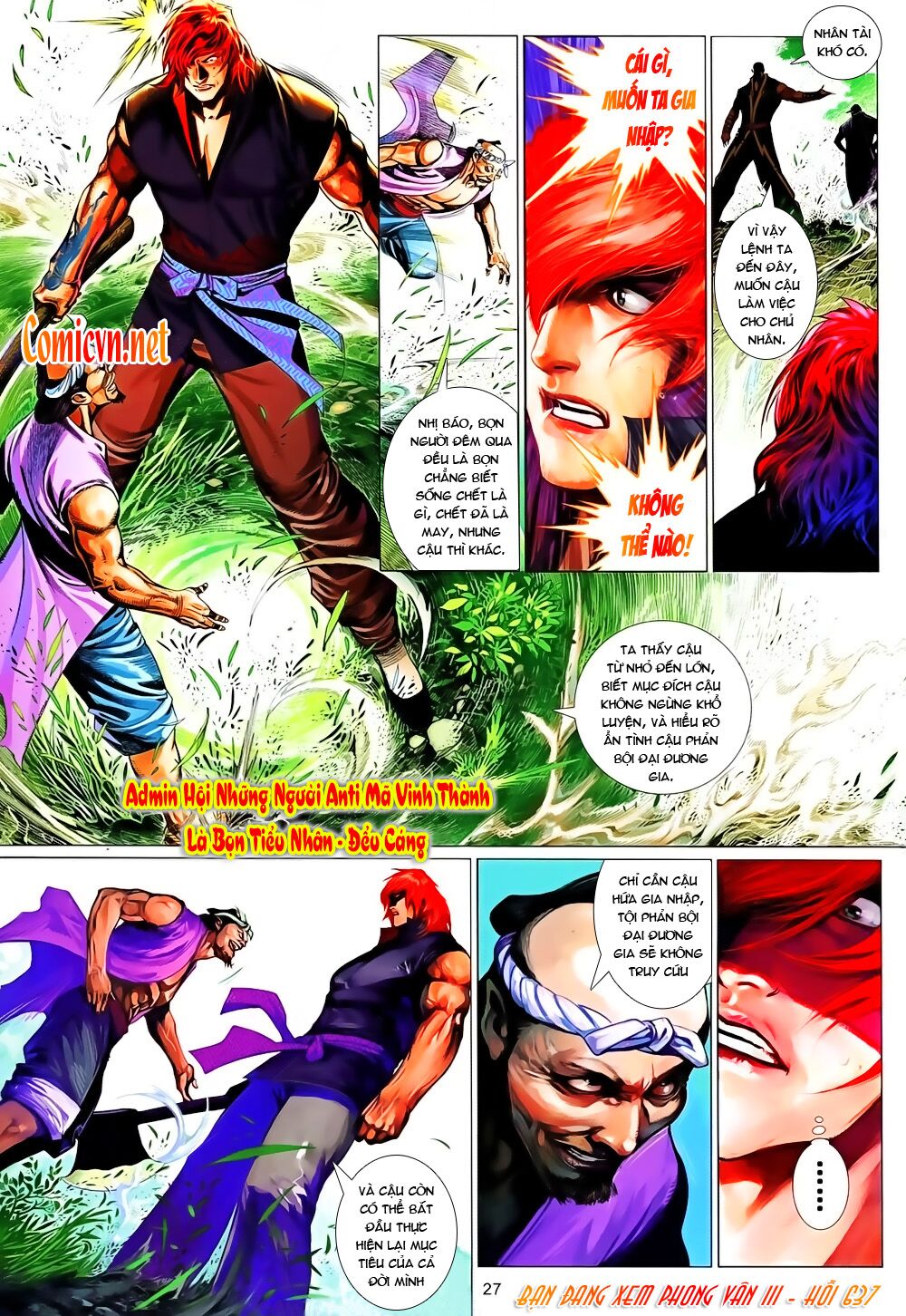 Phong Vân: Chapter 637
