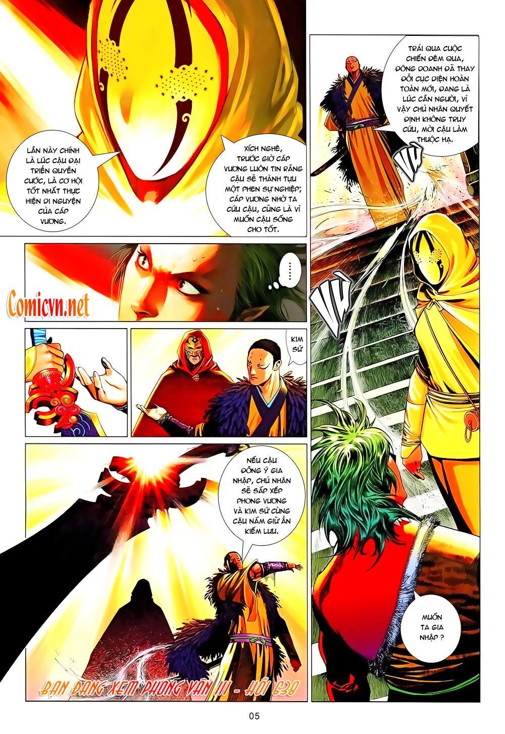 Phong Vân: Chapter 638