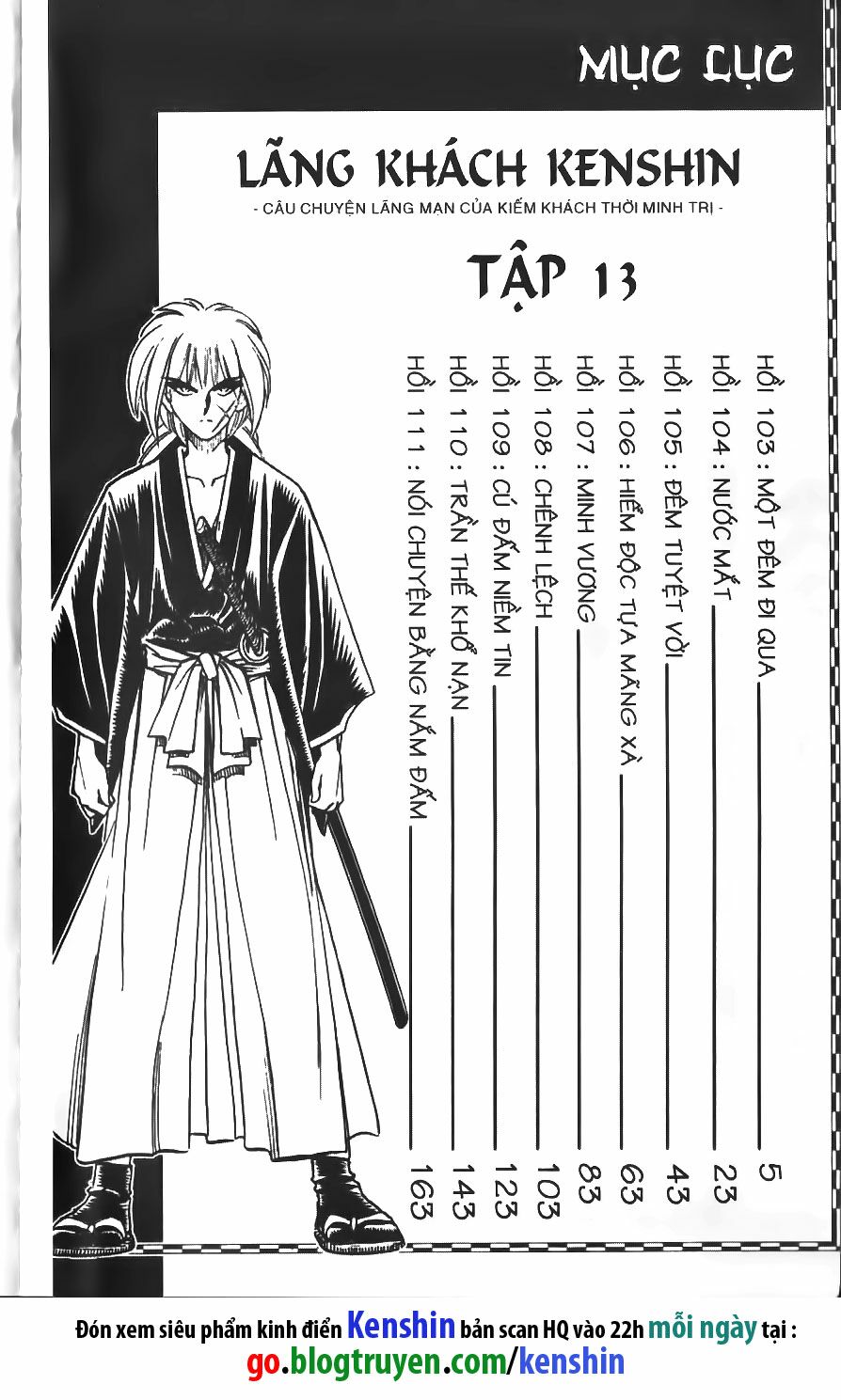 Lãng khách Kenshin: Chapter 103