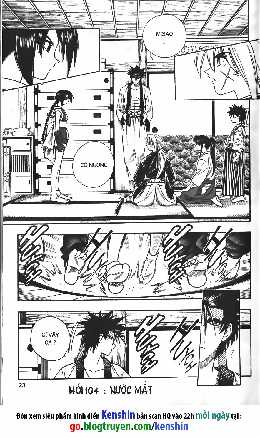 Lãng khách Kenshin: Chapter 104