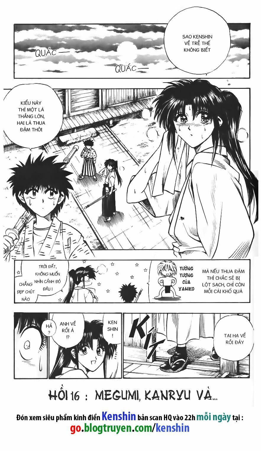 Lãng khách Kenshin: Chapter 16