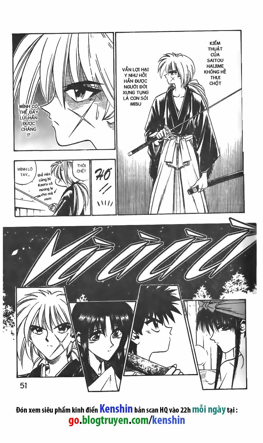 Lãng khách Kenshin: Chapter 50
