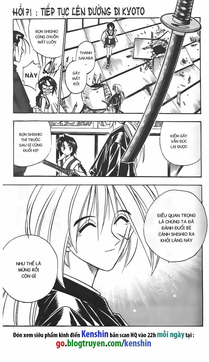 Lãng khách Kenshin: Chapter 71