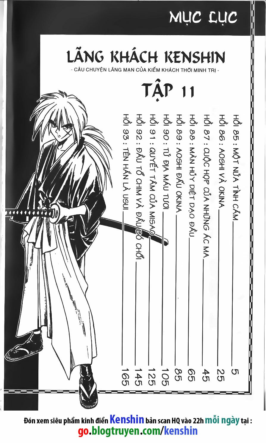 Lãng khách Kenshin: Chapter 85