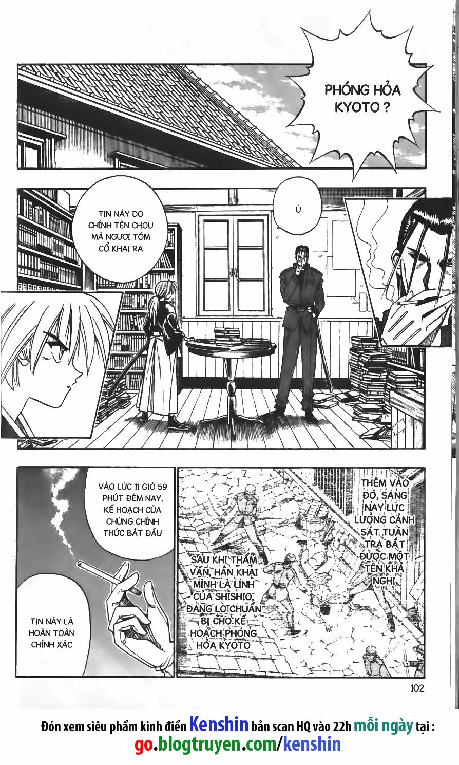 Lãng khách Kenshin: Chapter 98