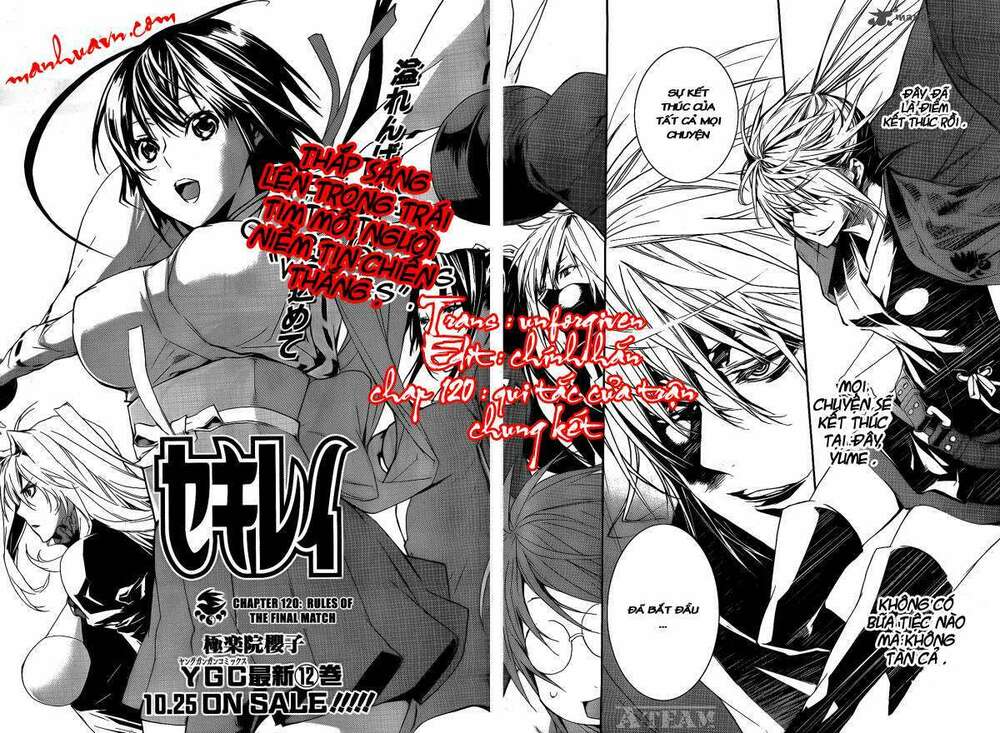 Sekirei: Chapter 120