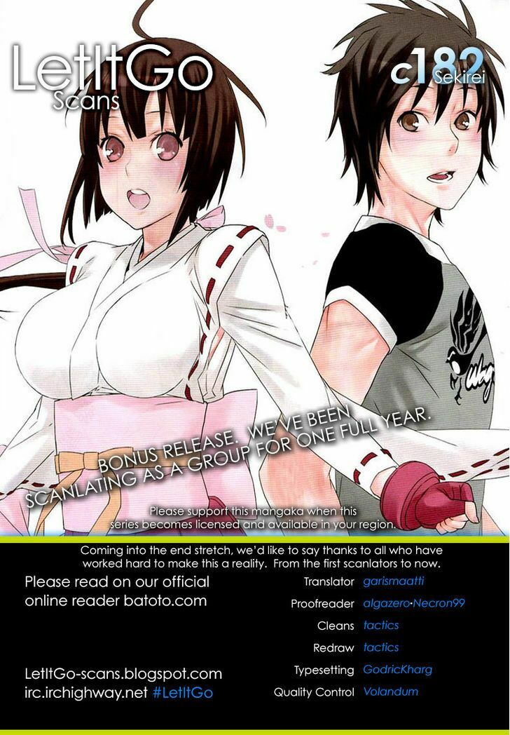 Sekirei: Chapter 182